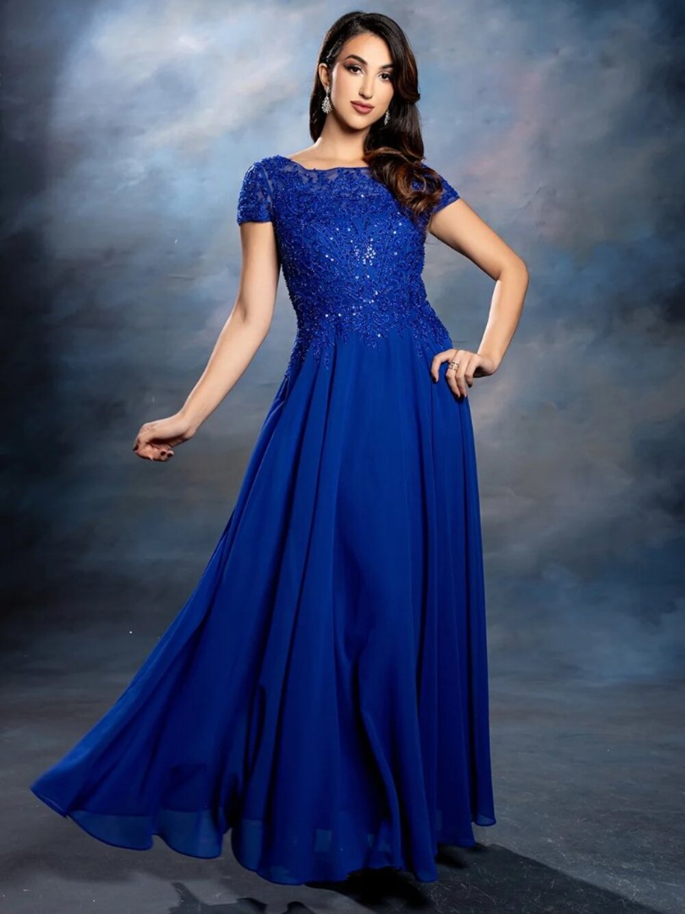 ROYAL BLUE,OLIVE GREE,ROSEGOLD,NEW FORMAL MOTHER OF THE BRIDE GROOM DRESS SLEEVE